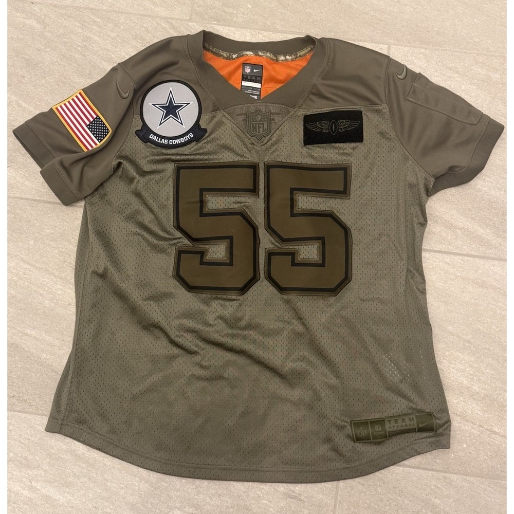 Nike NFL Dallas Cowboys Salute To Service Vander Esch #55 Jersey Youth Large